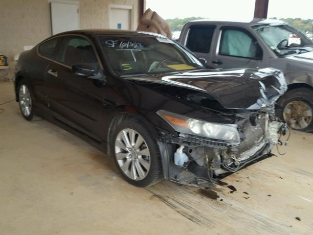 1HGCS22858A013386 - 2008 HONDA ACCORD EXL BLACK photo 1