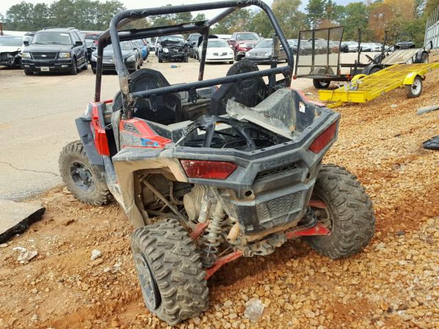 3NSVBE878GF445031 - 2016 POLARIS RZR S 900 RED photo 3