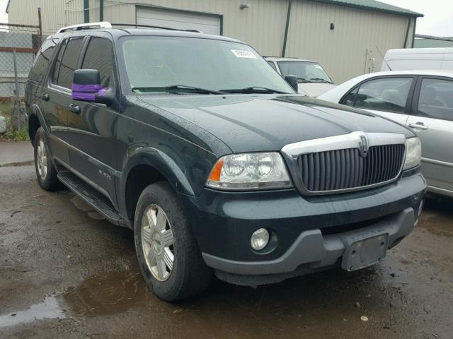 5LMEU78H33ZJ21675 - 2003 LINCOLN AVIATOR 绿色 照片 1