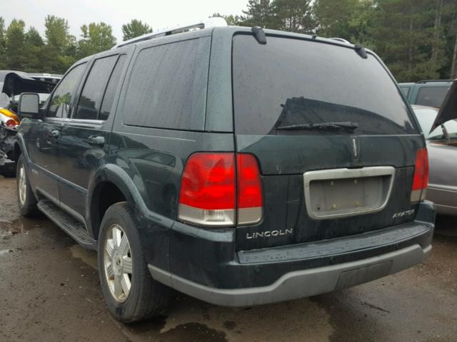 5LMEU78H33ZJ21675 - 2003 LINCOLN AVIATOR 绿色 照片 3