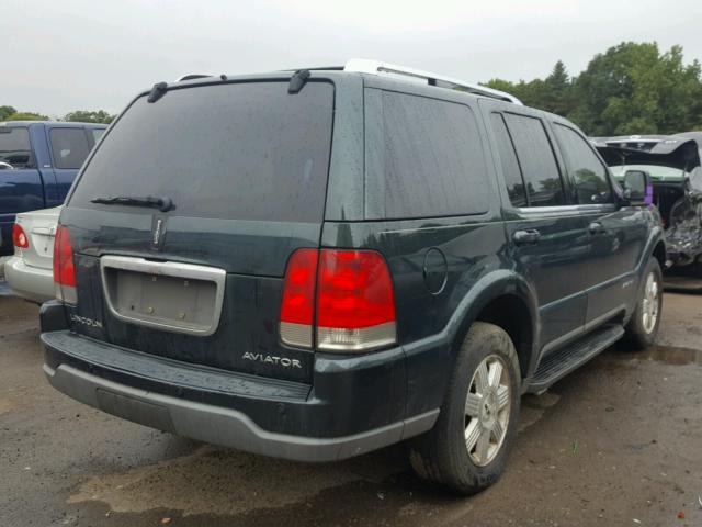 5LMEU78H33ZJ21675 - 2003 LINCOLN AVIATOR 绿色 照片 4