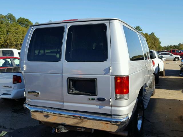 1FBNE3BL4EDA65678 - 2014 FORD ECONOLINE SILVER photo 4