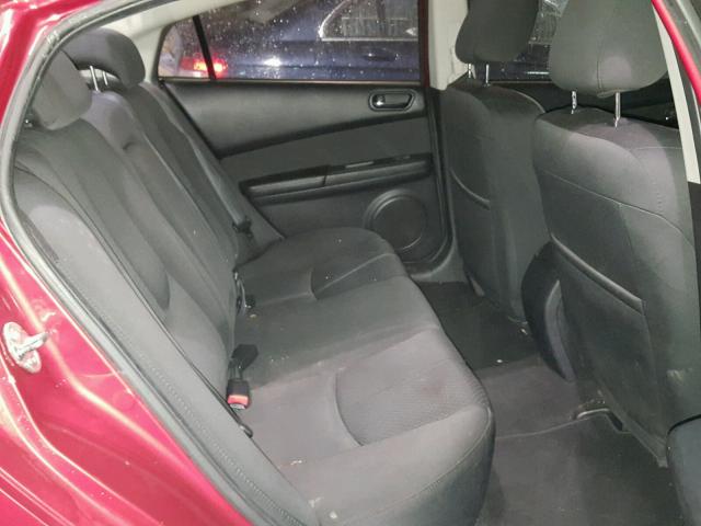 1YVHZ8DH9C5M43773 - 2012 MAZDA 6 I Красный фото 6