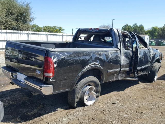 1FTFX28L0VKC80210 - 1997 FORD F250 BLACK photo 4