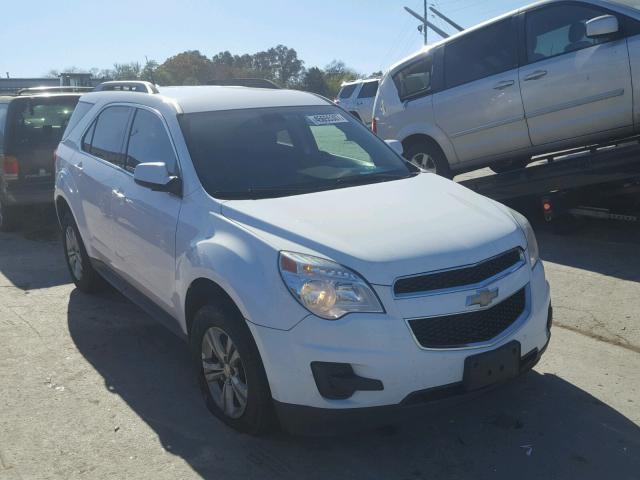 2CNFLEEWXA6285595 - 2010 CHEVROLET EQUINOX LT WHITE photo 1