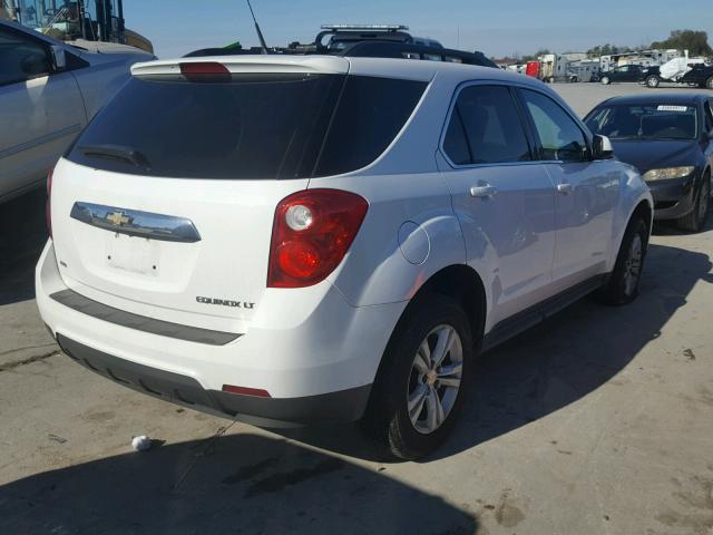 2CNFLEEWXA6285595 - 2010 CHEVROLET EQUINOX LT WHITE photo 4