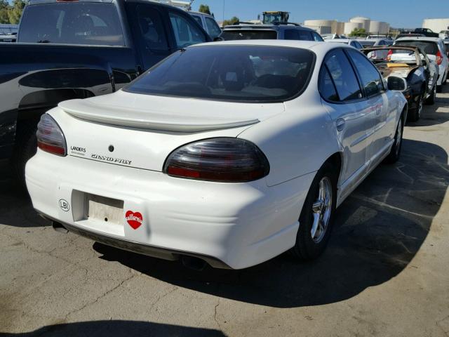 1G2WP52K12F135834 - 2002 PONTIAC GRAND PRIX WHITE photo 4