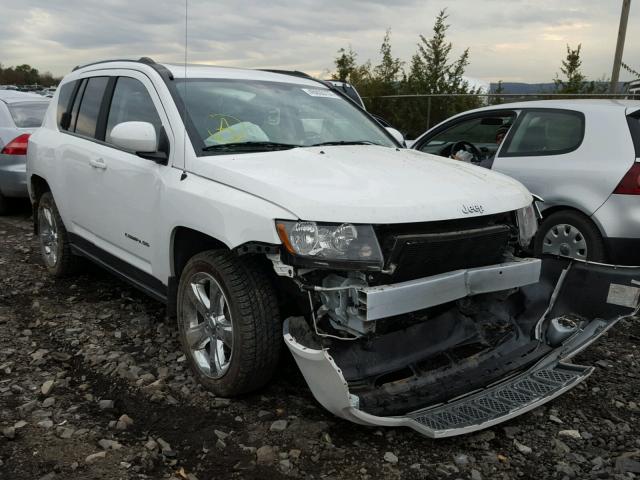 1C4NJDEB5ED689442 - 2014 JEEP COMPASS LA WHITE photo 1