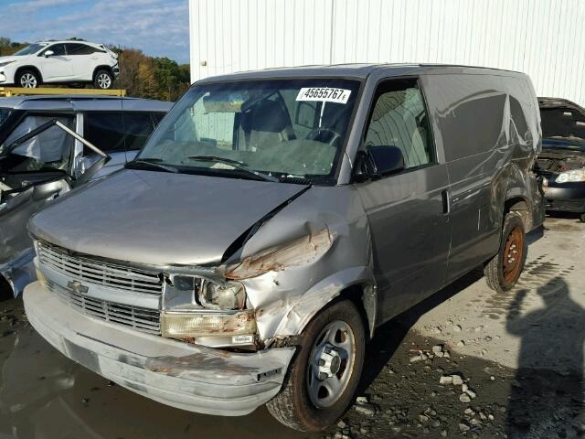 1GCDM19XX4B124654 - 2004 CHEVROLET ASTRO GRAY photo 2