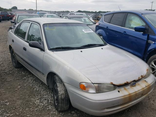 1Y1SK5282XZ407869 - 1999 CHEVROLET GEO PRIZM 灰色 照片 1