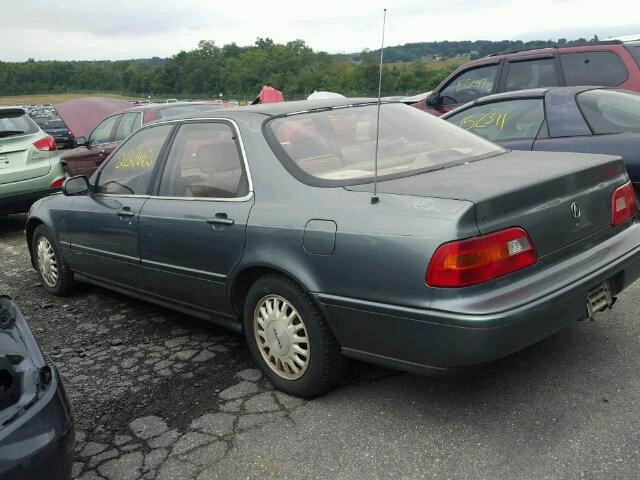 JH4KA7668PC026640 - 1993 ACURA LEGEND L GREEN photo 3