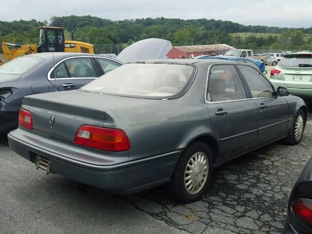 JH4KA7668PC026640 - 1993 ACURA LEGEND L GREEN photo 4