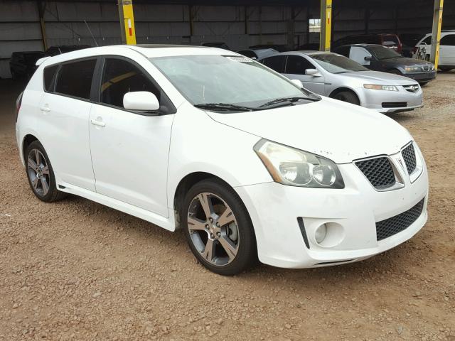 5Y2SR67049Z462092 - 2009 PONTIAC VIBE GT WHITE photo 1