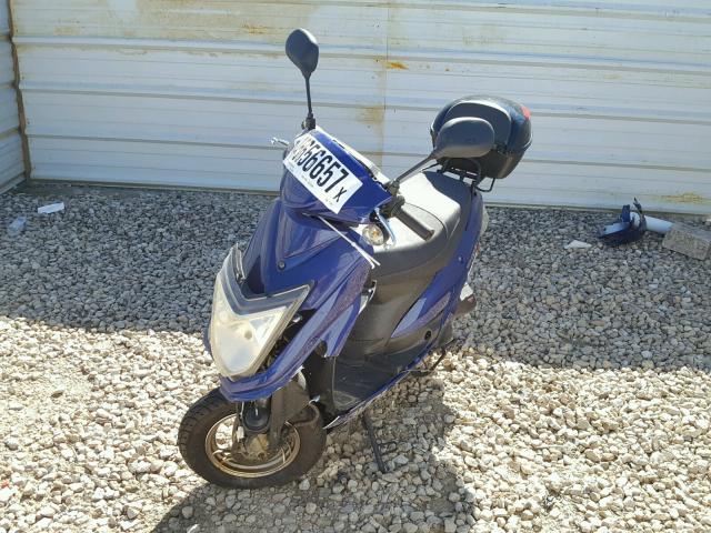 L5YACBPZXH1123511 - 2017 ZHNG SCOOTER BLUE photo 2