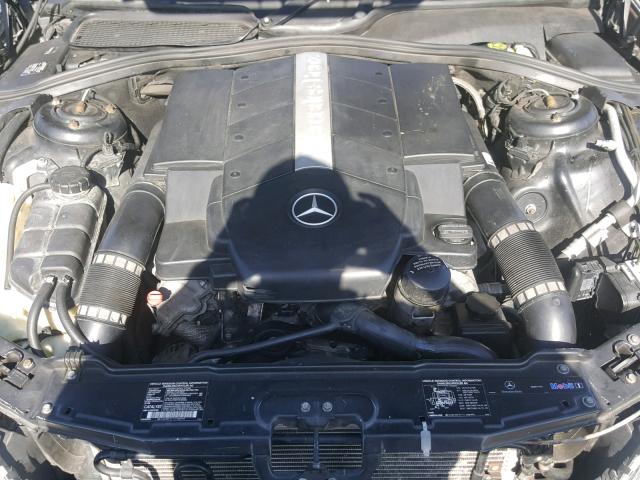 WDBNG83J66A462133 - 2006 MERCEDES-BENZ S 430 4MAT BLACK photo 7