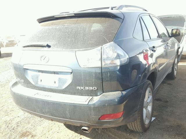 JTJHA31U940023850 - 2004 LEXUS RX BLUE photo 4