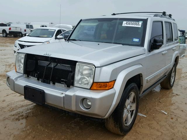 1J8HH48K28C220414 - 2008 JEEP COMMANDER Gümüş foto 2