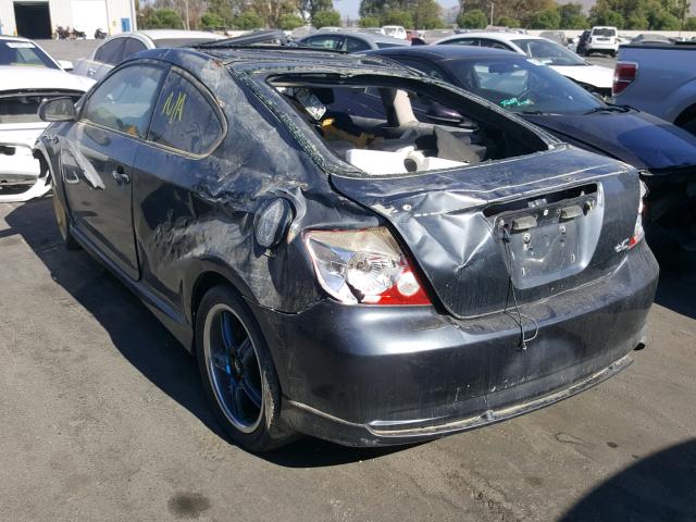 JTKDE177870170122 - 2007 TOYOTA SCION TC 灰色 照片 3