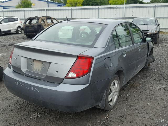 1G8AJ55F16Z209614 - 2006 SATURN ION LEVEL GRAY photo 4