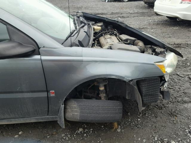 1G8AJ55F16Z209614 - 2006 SATURN ION LEVEL GRAY photo 9