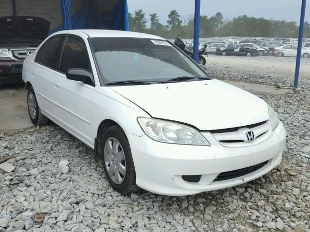 2HGES16514H620710 - 2004 HONDA CIVIC WHITE photo 1