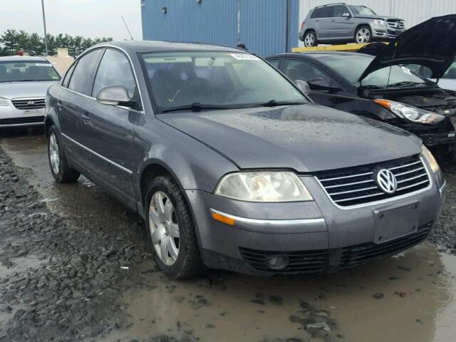 WVWBD63BX5E087977 - 2005 VOLKSWAGEN PASSAT GLS GRAY photo 1