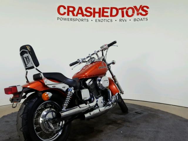 JH2RC44046M001158 - 2006 HONDA VT750 ORANGE photo 8