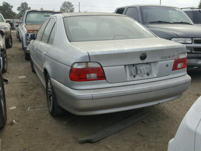 WBADT63411CF08746 - 2001 BMW 530 I AUTO SILVER photo 3