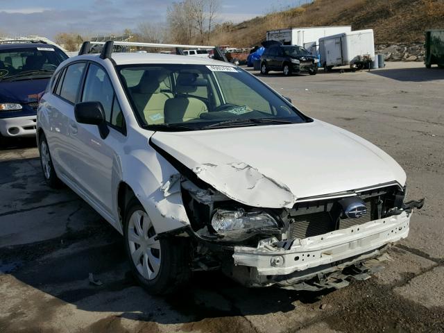 JF1GPAA60E8276163 - 2014 SUBARU IMPREZA BA WHITE photo 1