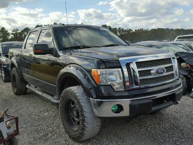 1FTFW1EV1AFA67644 - 2010 FORD F150 SUPER BLACK photo 1