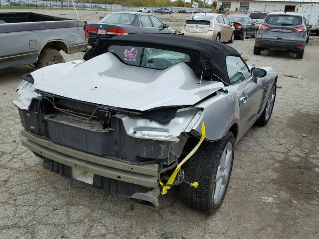 1G8MB35B87Y104166 - 2007 SATURN SKY SILVER photo 4