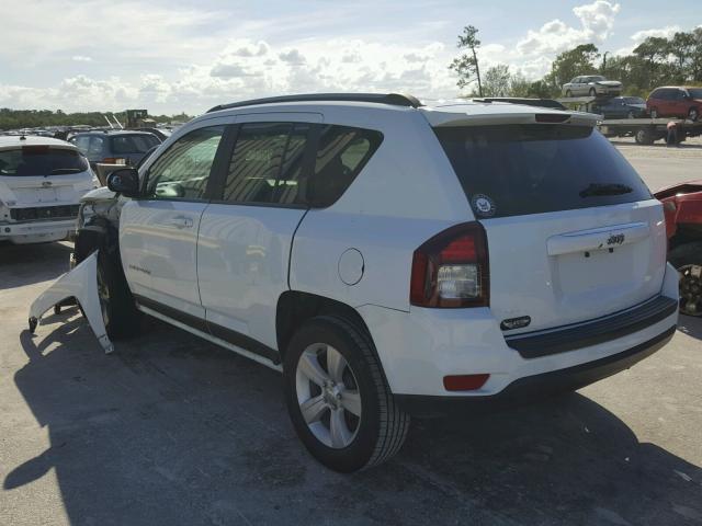 1C4NJCBB4FD281269 - 2015 JEEP COMPASS SP WHITE photo 3