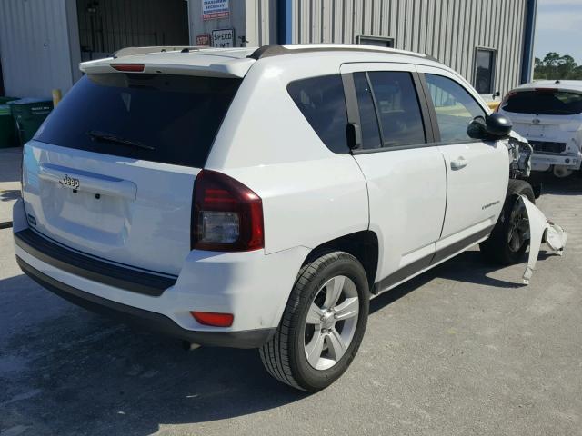 1C4NJCBB4FD281269 - 2015 JEEP COMPASS SP თეთრი ფოტო 4