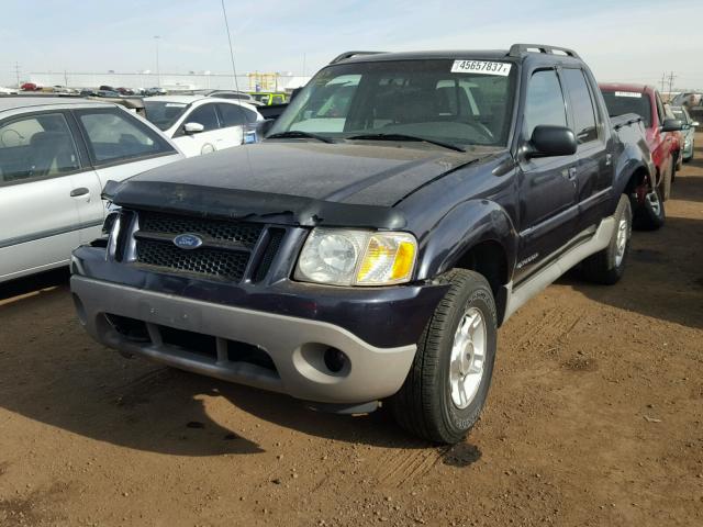 1FMZU77EX1UB71737 - 2001 FORD EXPLORER S BLUE photo 2