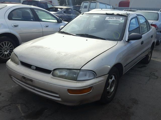 1Y1SK5360RZ020625 - 1994 GEO PRIZM BASE თაფლისფერი ფოტო 2