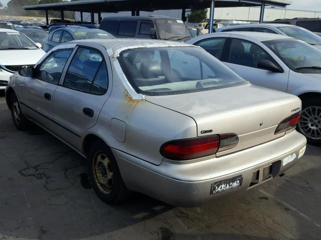 1Y1SK5360RZ020625 - 1994 GEO PRIZM BASE თაფლისფერი ფოტო 3