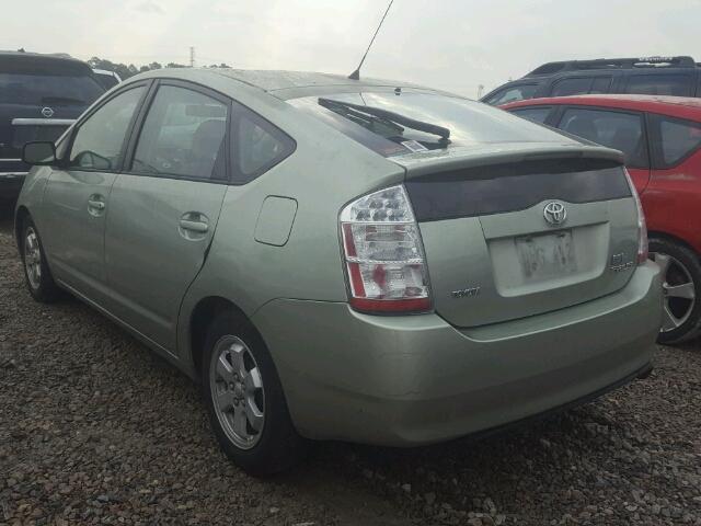 JTDKB20U663128316 - 2006 TOYOTA PRIUS GREEN photo 3