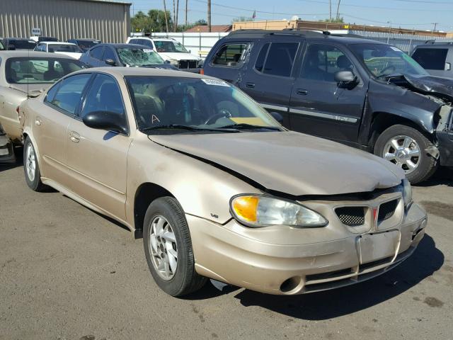1G2NE52E95M211778 - 2005 PONTIAC GRAND AM S ოქროსფერი ფოტო 1