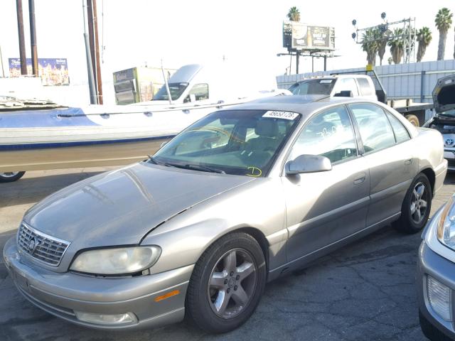 W06VR54R91R010896 - 2001 CADILLAC CATERA BAS BEIGE photo 2