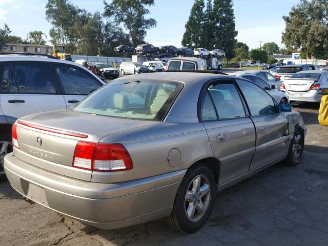 W06VR54R91R010896 - 2001 CADILLAC CATERA BAS BEIGE photo 4