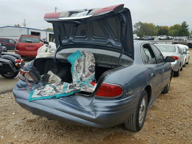 1G4HP54K62U182933 - 2002 BUICK LESABRE CU BLUE photo 4