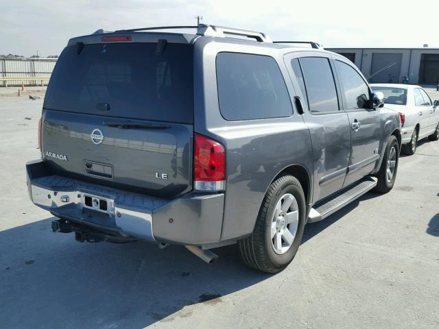 5N1AA08A86N735217 - 2006 NISSAN ARMADA SE GREEN photo 4