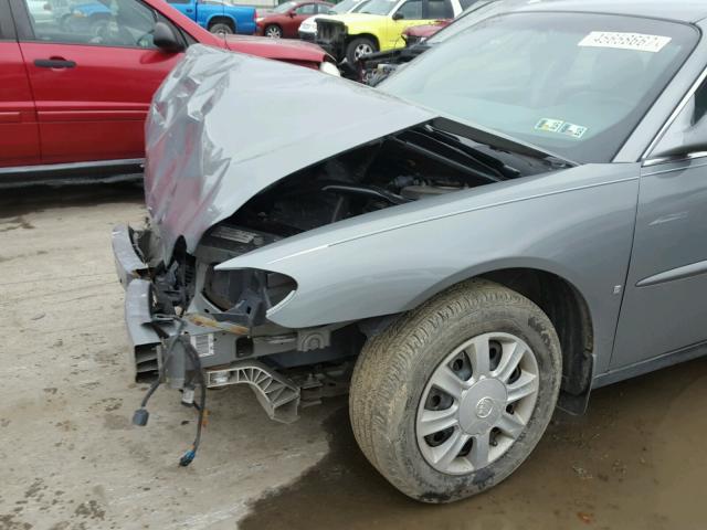 2G4WC582X71126946 - 2007 BUICK LACROSSE C GRAY photo 9