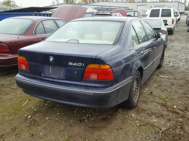 WBADE6328WBW60994 - 1998 BMW 540 I AUTO BLUE photo 4