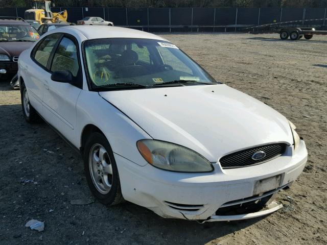 1FAFP53UX5A149007 - 2005 FORD TAURUS SE WHITE photo 1