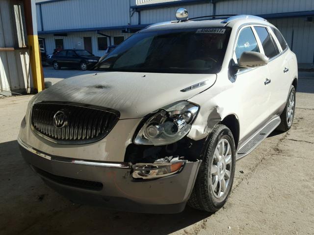 5GAKRBED4BJ348730 - 2011 BUICK ENCLAVE CX WHITE photo 2