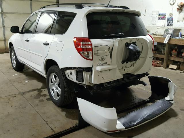 JTMZK4DV2CD005180 - 2012 TOYOTA RAV4 WHITE photo 3