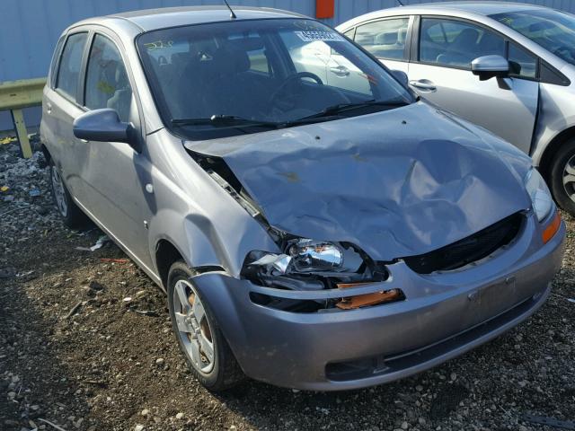 KL1TD66698B009383 - 2008 CHEVROLET AVEO BASE Gümüş foto 1