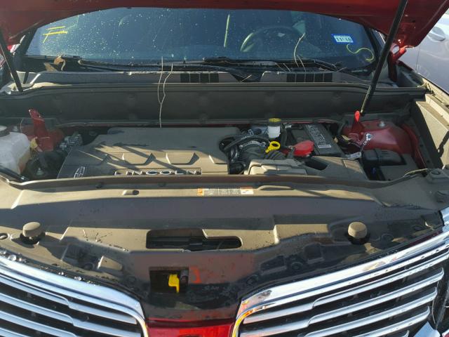 2LMTJ6LR7GBL88649 - 2016 LINCOLN MKX RESERV RED photo 7