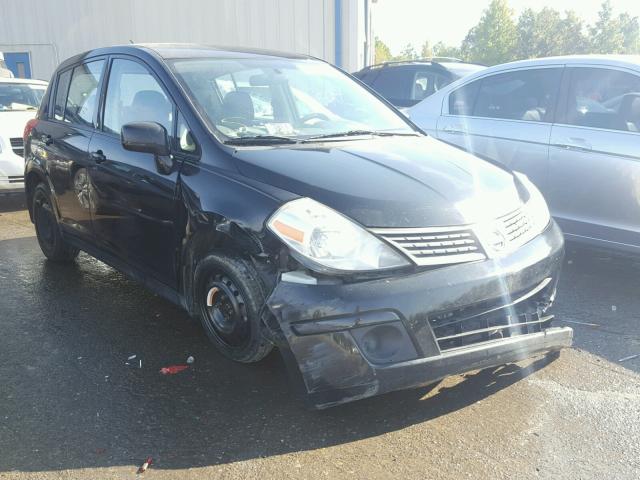 3N1BC13E79L453287 - 2009 NISSAN VERSA BLACK photo 1